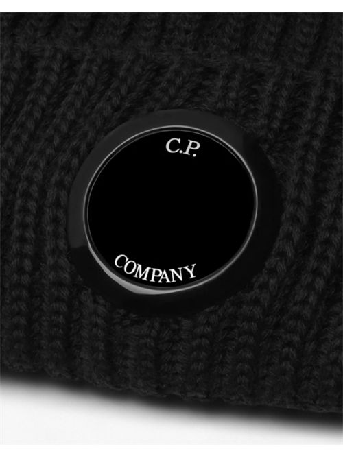 KNIT CAP C.P.COMPANY | RFCMAC739A005509A999  BLACK
